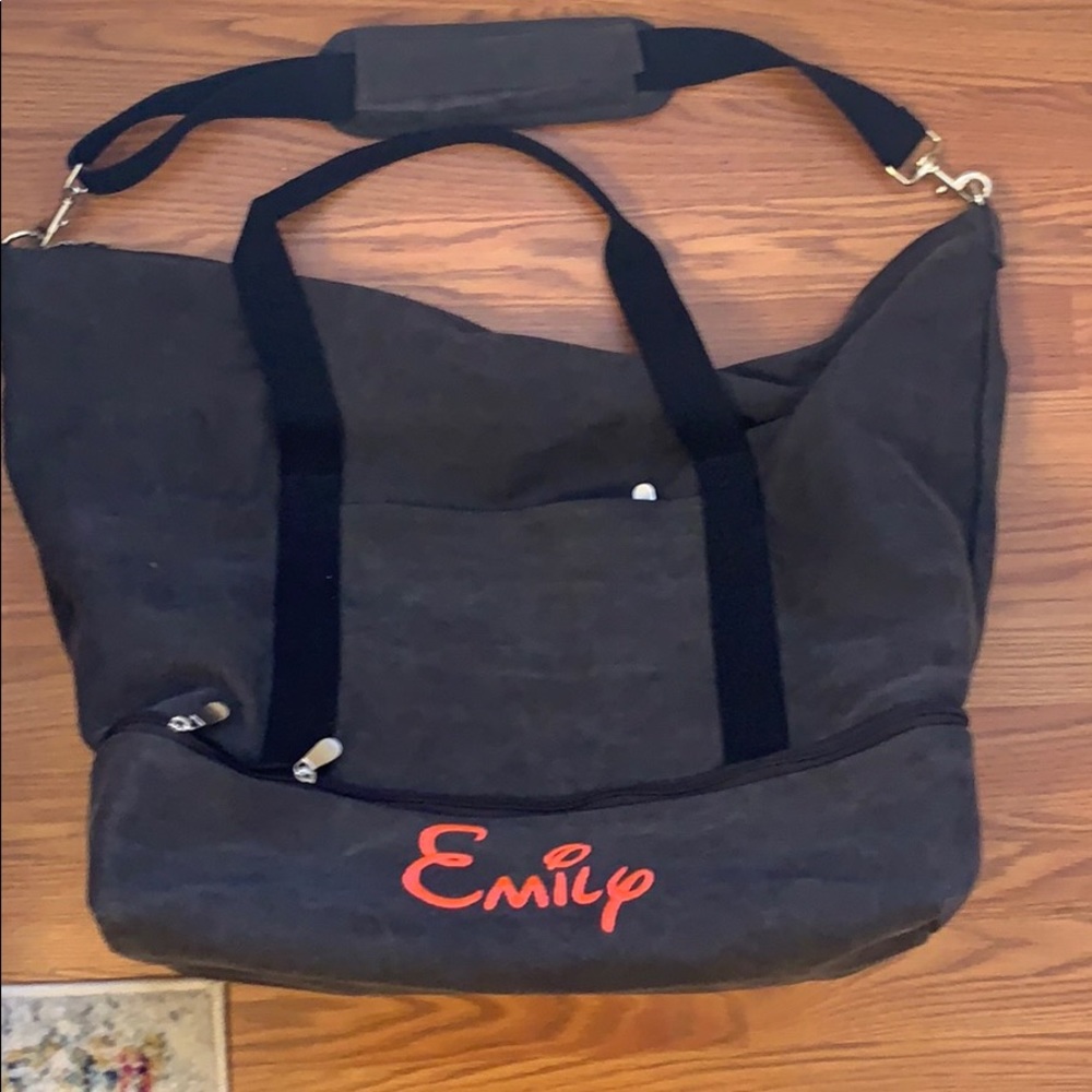 Lo and Sons travel bag with Emily monogram